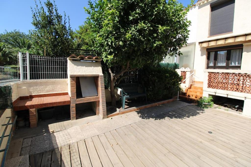 Grande Maison 3 Chambres - Jardin, Terrasse Et Parking - Bord De Mer Torreilles Extérieur photo